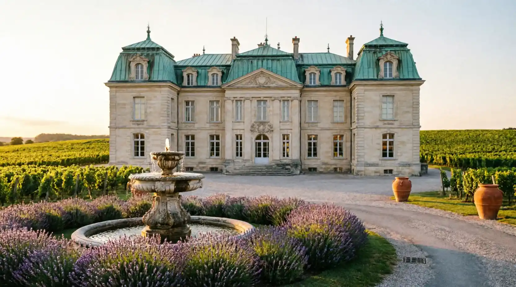 Domaine viticole wellness Château Sérénité en Bourgogne